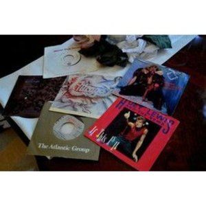 6 Records 45 RPM Prince Twisted Sister Huey Lewis Madonna Stevie Nick Chicago